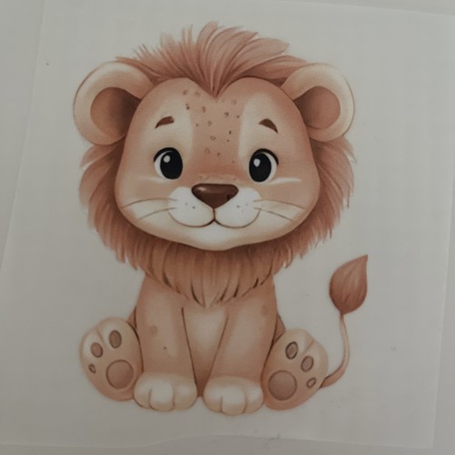 Bügelbild löwe - bügelbild, 🦁