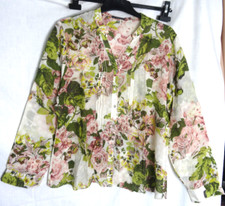 Dibari wunderschöne Bluse Gr: 40 Mehrfarbig Neuwertig