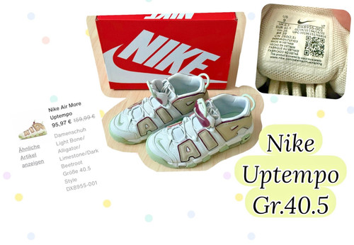 Nike air more uptempo 5 - uptempo, gr.40.5