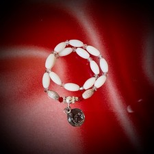 Armband weiße koralle - armband, mit