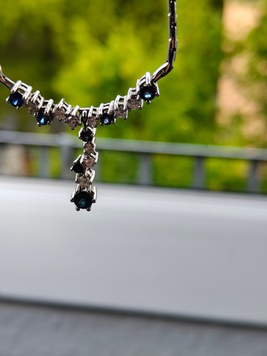 585 weißgold collier - collier, kette