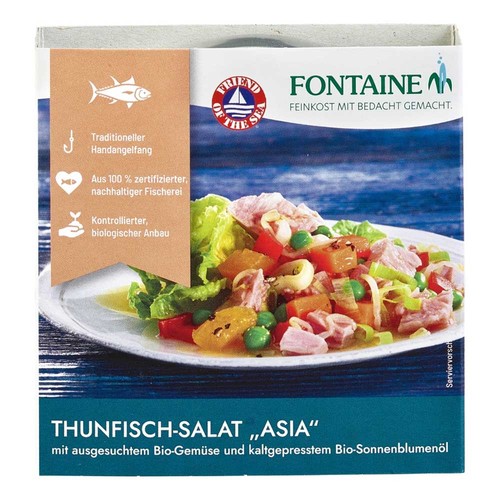 Thunfischsalat asia 200g - thunfischsalat,