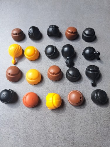 Playmobil zubehör 20x haare - playmobil,