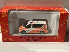 Rietze VW T5 ELW Feuerwehr Flughafen Frankfurt Fraport Flughafenfeuerwehr 1:87