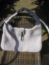 Damen Umhängetasche, Schultertasche, Wolle Gefilzt!, Grau, Handmade!!!