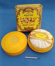 Vintage Luxusseife Roger & Gallet Rose The Paris 100 g Karton und Seifen Dose