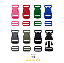 Set Steckschnalle Gurtschnalle