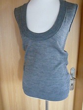 ODEON Pullunder - Grau  - Gr. XS oder S- SEHR GUTER ZUSTAND,mit Merino Wolle##