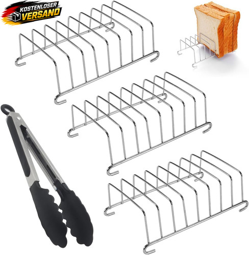 Edelstahl toastständer - edelstahl,