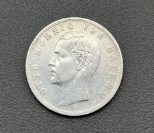 900/- Silbermünze, 5 Mark, Otto Koenig von Bayern, 1903, D, Deutsches Reich