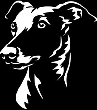WHIPPET Aufkleber -