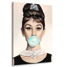 Leinwand Bild Audrey Hepburn