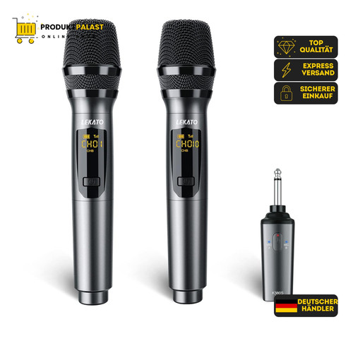 Lekato dual handmikrofon aus - dual,