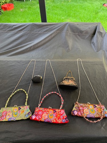 Abendtasche damentasche perlen - damentasche,