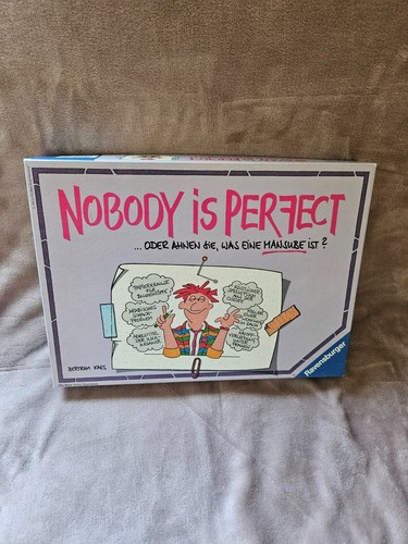 Nobody perfect - nobody, is