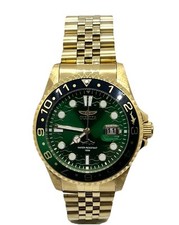 INVICTA Pro Diver Herren Uhr, Quarz, vergoldet, neue Batterie, original Box.