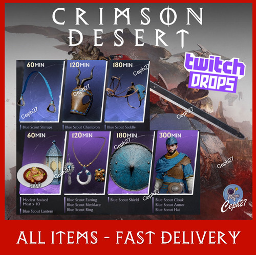 Crimson desert twitch drops - crimson,