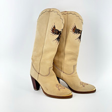 Zodiac suede boots feathered - boots,