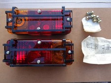 2 DDR Rückleuchten mit Gitter