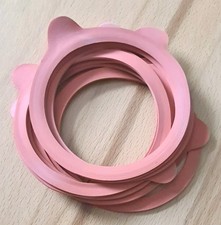 10x WECK RR80 Einkochringe Dichtungsring Gummiring 74x86 mm Weckglas Gummi 