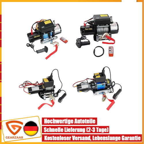 12v elektrische seilwinde - elektrische,