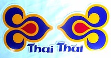 2 x AUFKLEBER Sticker THAI