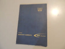 Vorläufiges WERKSTATTHANDBUCH