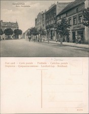 Postcard Christianstadt (Bober) Krzystkowice Markt, Geschäfte 1913
