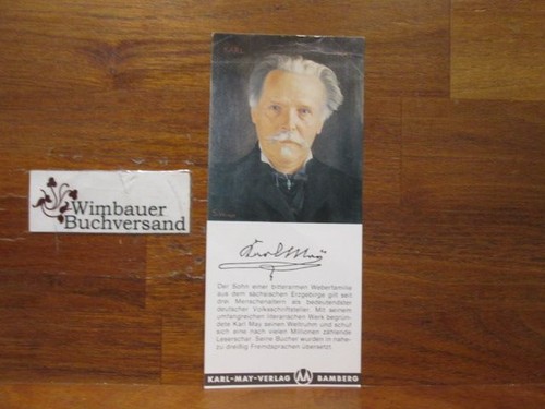 Lesezeichen karl may - karl,