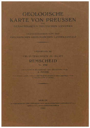 Geologie remscheid altena - geologie,
