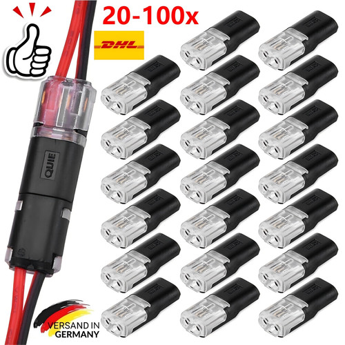 100pcs kfz steckverbindung - 100pcs, steckverbindung-2