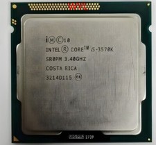 3rd Gen Intel Core i5-3570K LGA1155 CPU Processor 3.4GHz SR0PM 6MB Quad Core 77W