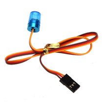 RC LED Warnleuchte Rundumleuchte Rundumlicht Lampe 5 LED Aluhalterung RC Auto