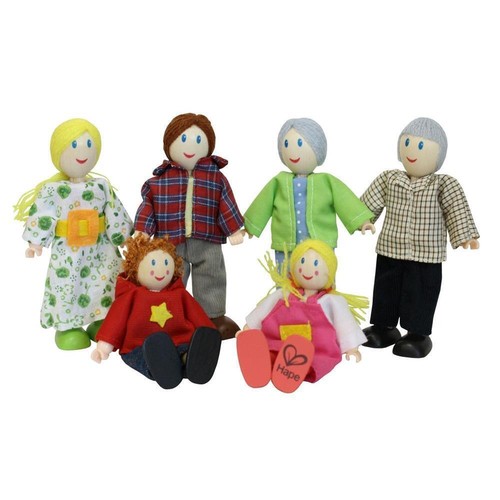 Puppenhaus puppenfamilie - puppenhaus,
