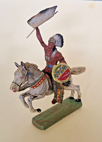 Elastolin wildwest massefigur - elastolin,