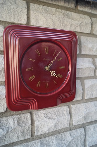 Schöne gepflegte küchenuhr - schöne,