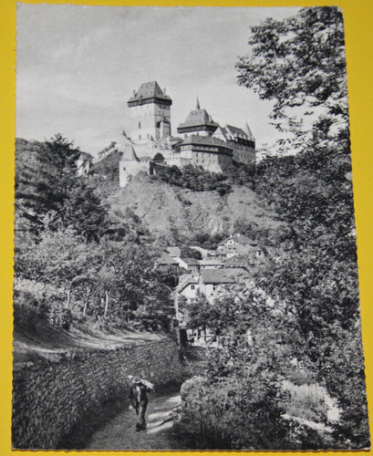 Ansichtskarte burg - ansichtskarte.,