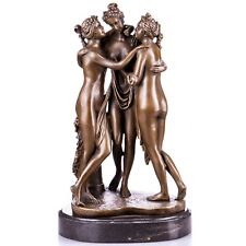 Bronze Skulptur "Die Drei