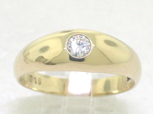 Brillant solitär ring 585 - brillant,