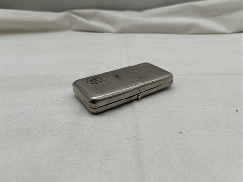 Alte zwilling metall dose - metall,