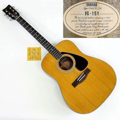 Yamaha 151 akustikgitarre - fg-151,
