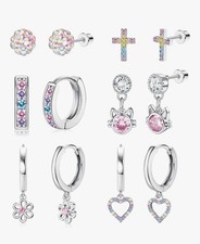 6 Paar Kinder Ohrringe