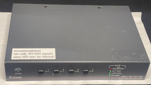 Extron sw4 sdi - extron,