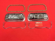 VW Bus T1 T2 Käfer Karmann Ghia Typ1 Typ 1 verchromte Chrom Ventildeckel (1768)
