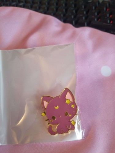 Sailor moon pin luna die - pin, katze