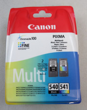 2 Canon PG-540 CL-541 MG2150,MG2250 MG3150,MG3250,MG3550,MG3650,MG4150,MX525