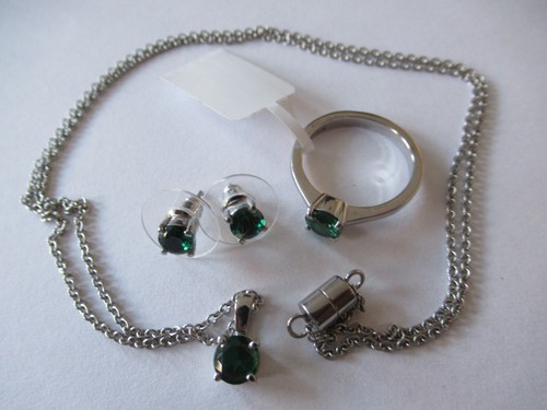 3er set diopsid kubisches - 3er-set-,