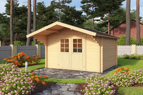 Gartenhaus blockhaus holzhaus - gartenhaus,