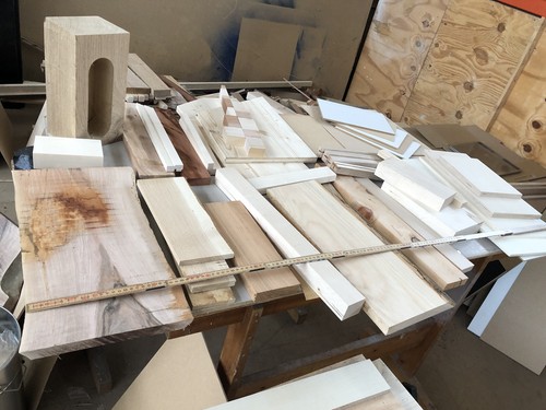 Mischholz paket nussbaum - 25,