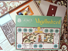 DDR Vogelhochzeit Stempelspiel Gesellschaftsspiel Famos 1988
